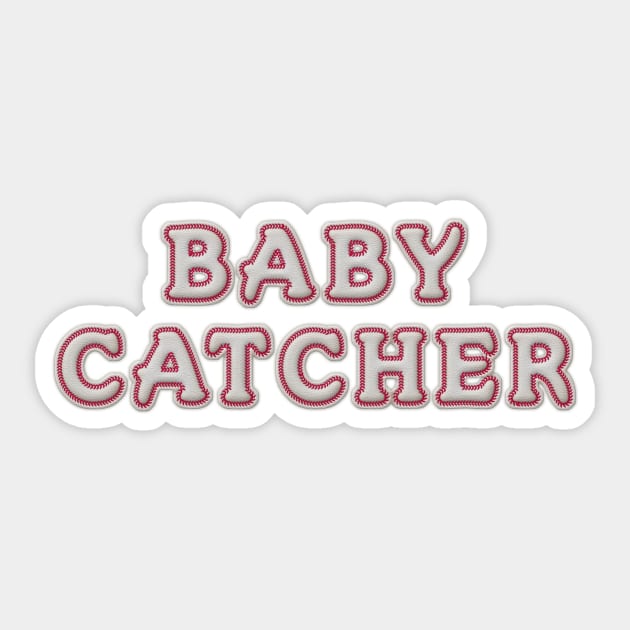 Baby Catcher Sticker by midwifesmarket